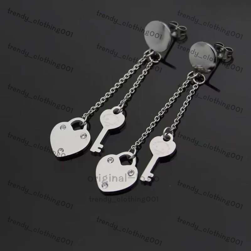tiffnay and co earrings Mix Styles Top Quality Classic Style Women Lover tiffaby Studs Luxury Titanium Steel tiffanyEarrings Wedding Party Gifts Wholesale 4c7