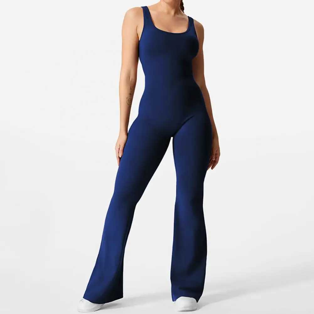 Womens one-piece seamless jumpsuit training sweatshirt gym training suit W250326