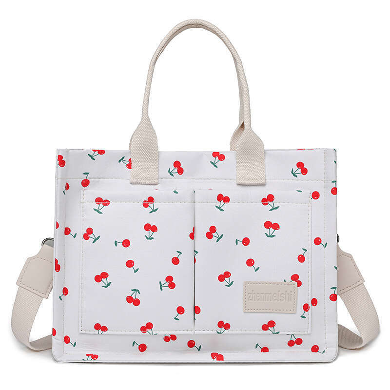 New high-capacity printed handbag, women's shoulder trendy crossbody bag, travel tote bag