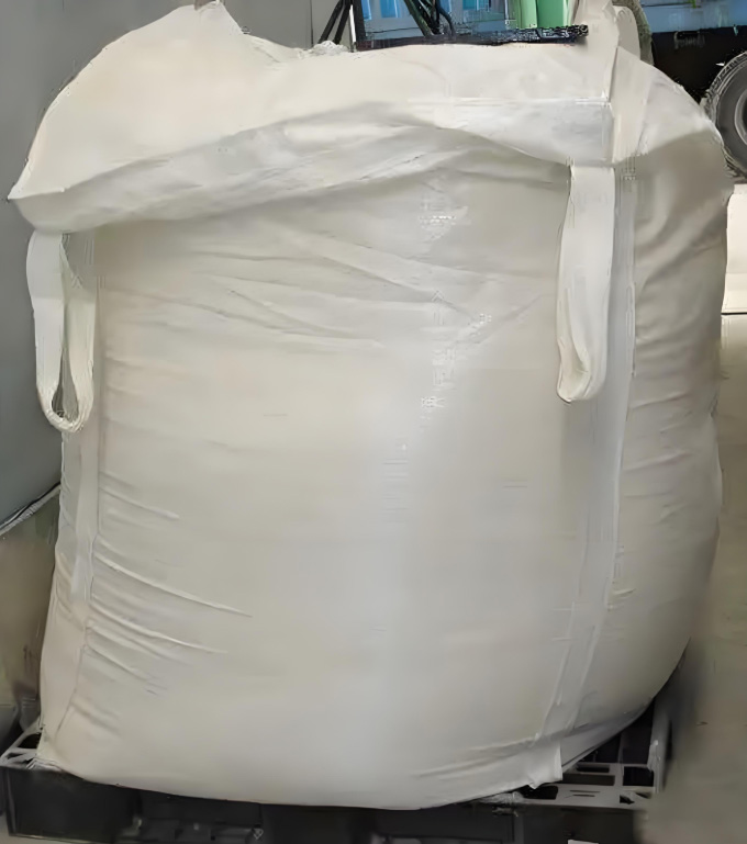 Durable White Thickened Tons Bags for Secure Storage of Prepressed Sludge Includes Inner Liner