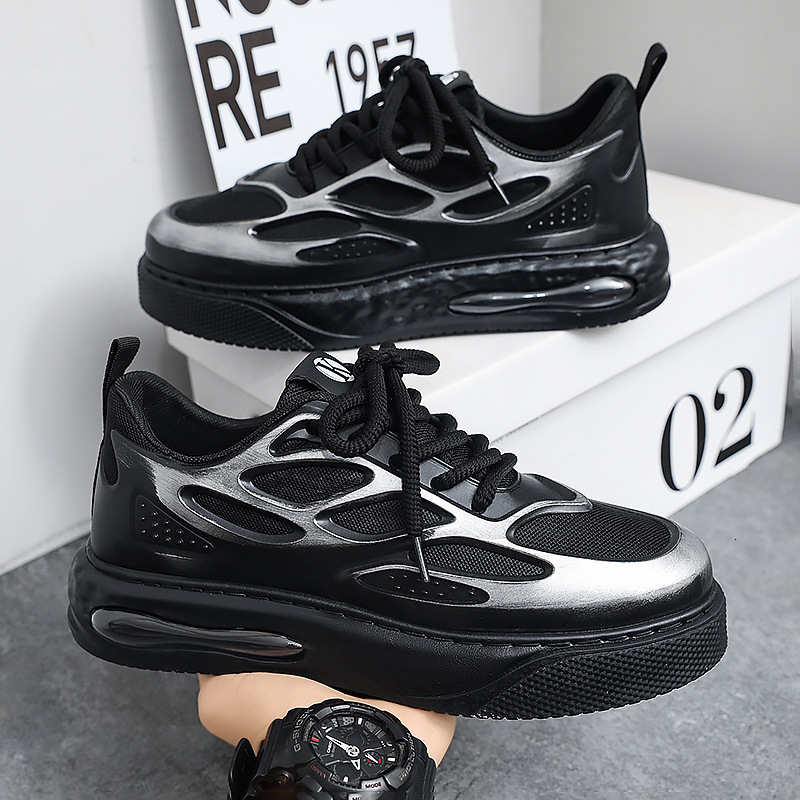 2025S New Trend Designer Spring New Sports And Leisure Mesh Breathable Board Men S Versatile Dad Trendy Shoes