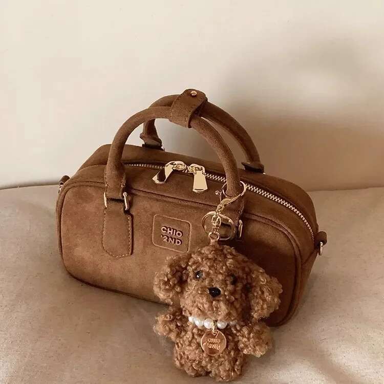 Vintage Picture Color Pillow Women's Autumn And Winter Handbag Commuter Small Shoulder Crossbody Bag