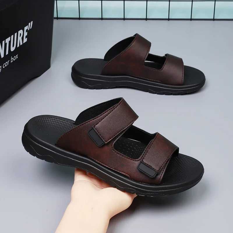 Real mens slippers mens luxury 2024 comfortable mens sandals mens super replica shoes 2024 summer shoe sales summer mens sandalsXJ250326