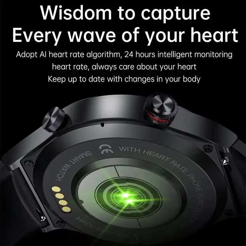 Qw33 Bw0382 Round Fashion Smartwatches Montre Intelligente Hombre Sport Fiess Tracker Mens Style Full Touch Screen Smart Watch