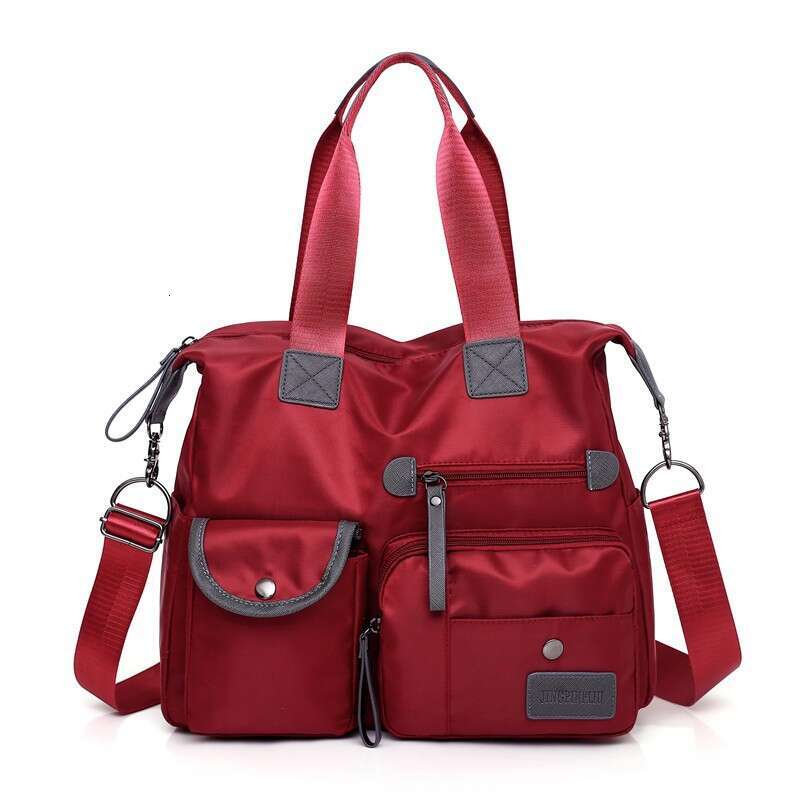 Women's 2024 New Fashion Large Capacity Handbag Casual Nylon One Shoulder Crossbody Bag
