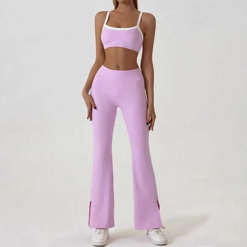 Cloud Hide Womens Yoga Set Gym Fitness Set Sexy Womens Two Piece Sports Tracking Suit Pilates Set Running Suit W250326