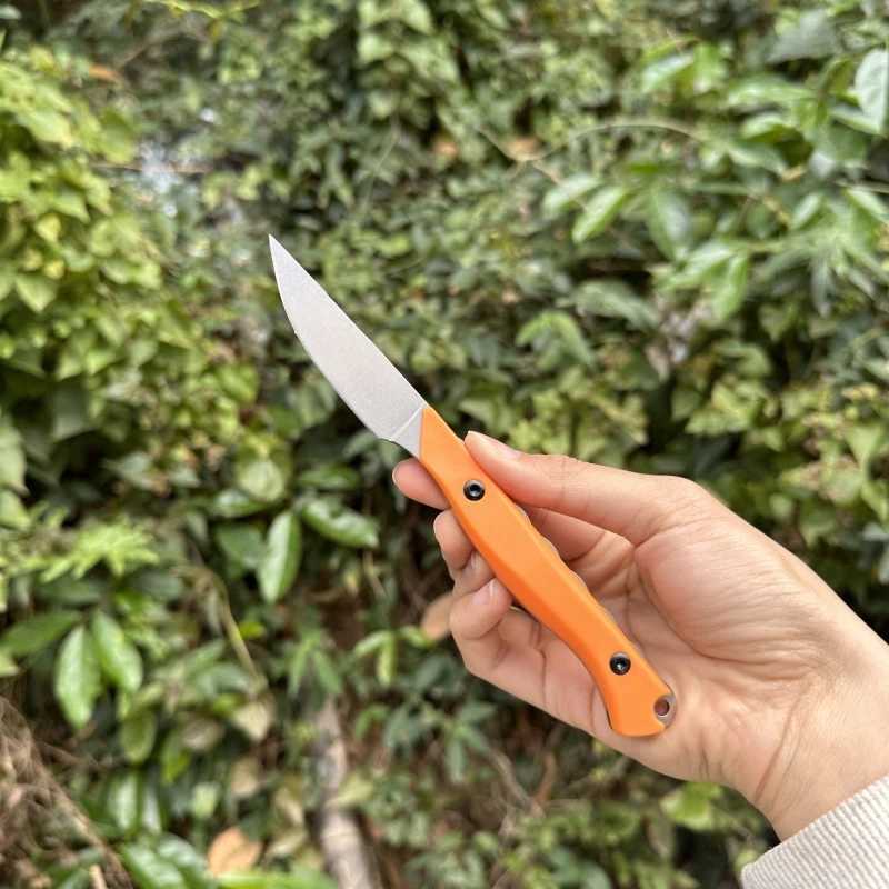 BM Flyway 15700 Kawen Knife Outdoor Wild Survival Camping Portable Small Straight Knife EDC Tactical Hunting KnifeXJ250326