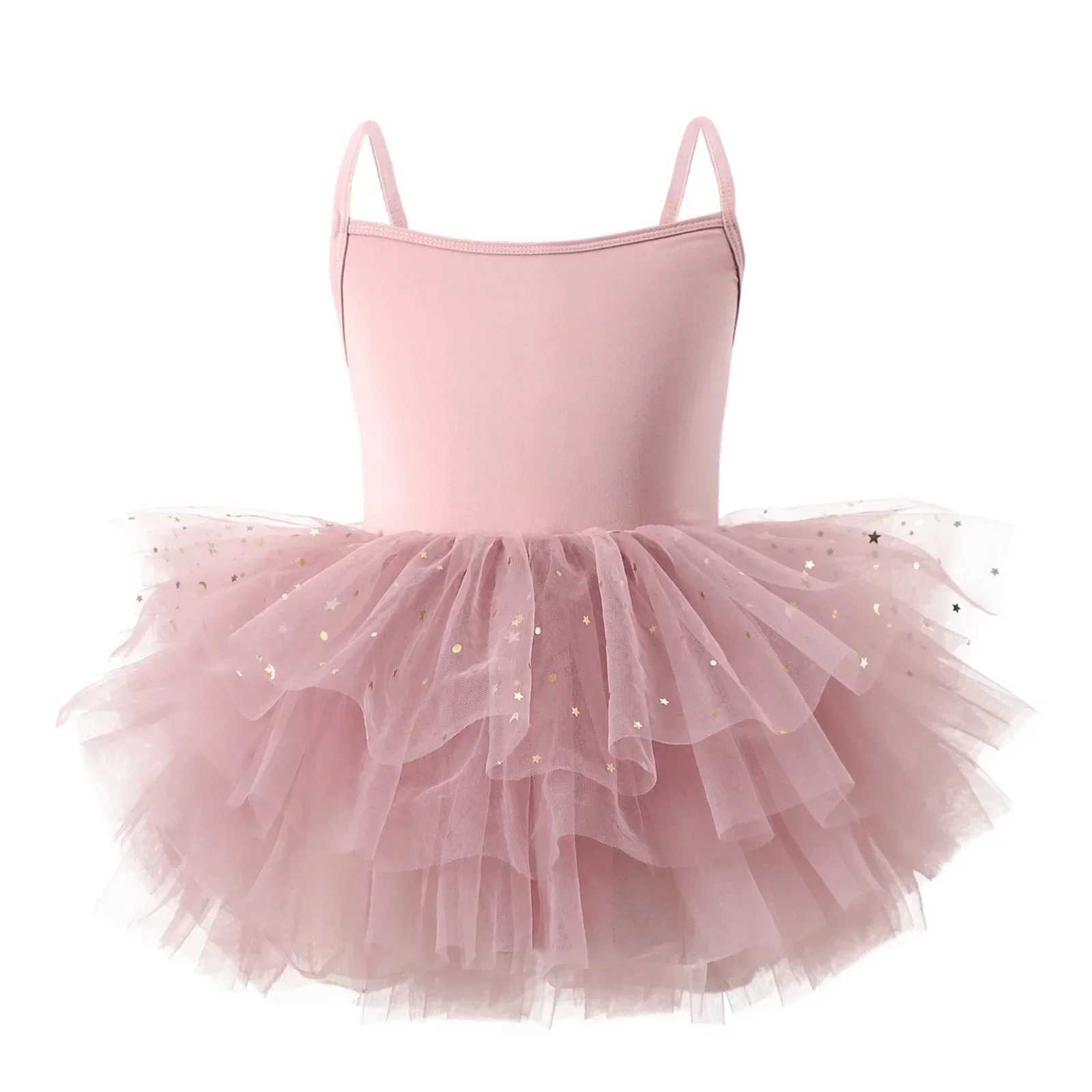 New Girl Ballet TuTu Dress 2-8 Ys Fashion Professional Childrens Dance Par Dress Performance Costume Princess Wedding Dress W250326