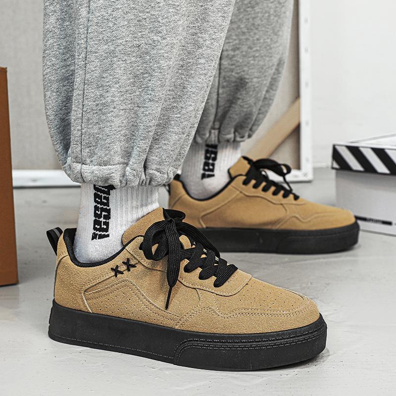 Designer Shoes Autumn Men's Board Shoes Niche Design Men's Casual Shoes Multifunctional Student Sports Thick Soled Men's Height Increas