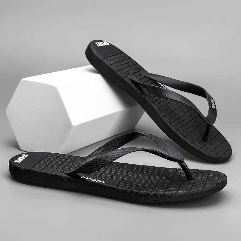 New Mens Water Slide Summer Luxury Sandals for Boys Swimming Pool Outdoor Flip Leisure Beach Breathable Shoes Home SlideXJ250326