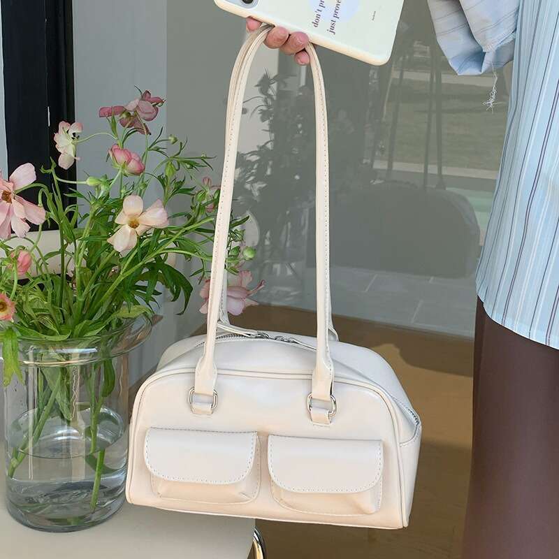 f7 Niche Underarm for Women 2025 Korean Edition Ins Spring/Summer New Fashion Tote Versatile Large Capacity Commuter Bag