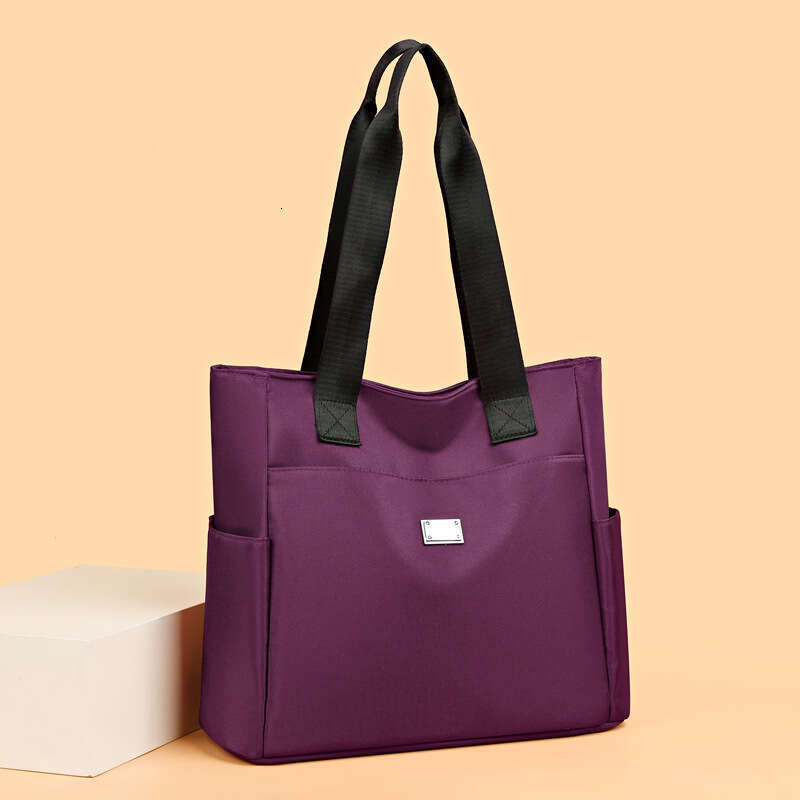 Oxford Cloth 2023 New Fashion Handheld Tote Women's Travel Large Capacity Shoulder Bag