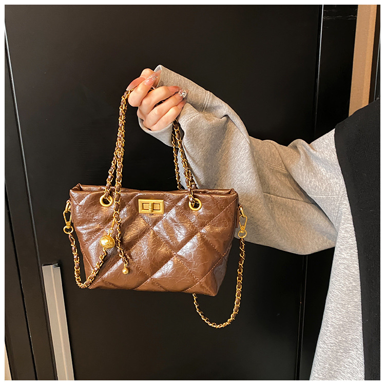 Bag Ladies Flap Handbag Underarm Chain Fashion Messenger Bag Woman Crossbody Bag