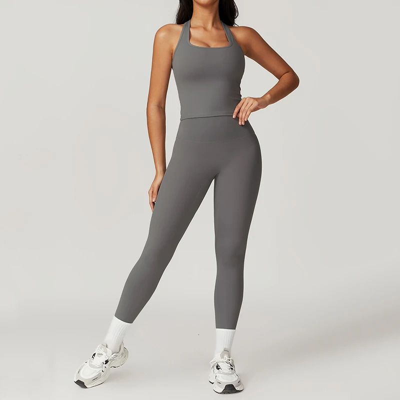 Shockproof Yoga Vest Women Running Gym Tank Top Fitness QuickDry Workout Female Sports Sleeveless 250326