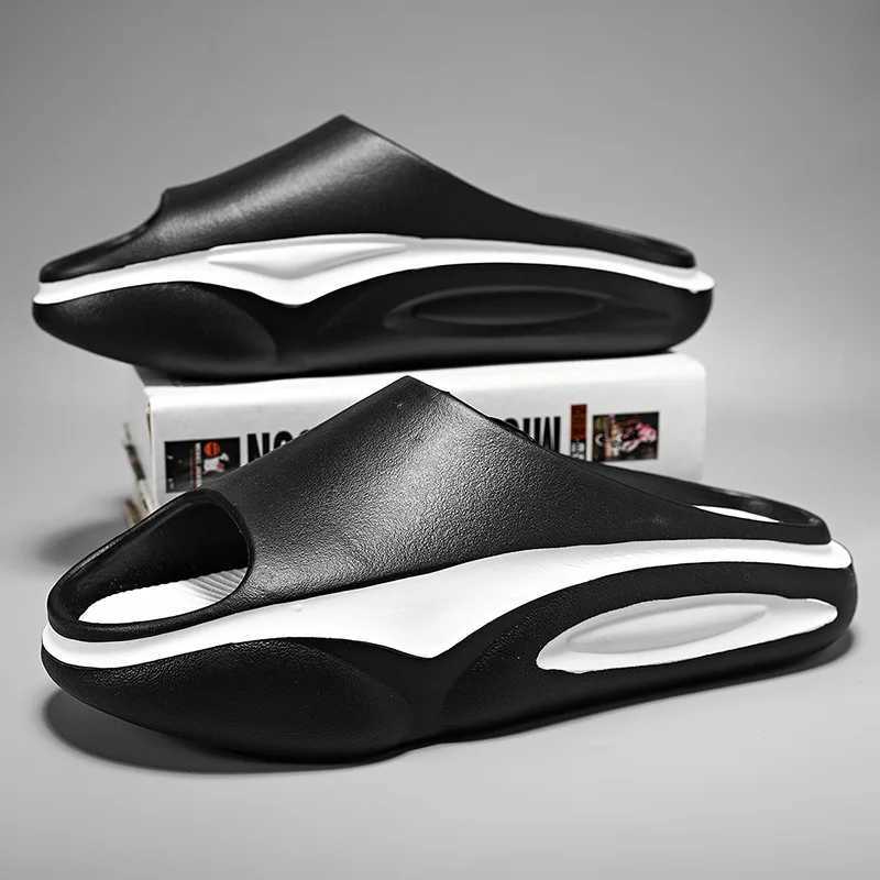 Slippers For Men Indoor Outdoor Mans Casual Shoes Trendy All-mah Platform Lightweight Anti-slip Mens Slipper New Young FiXJ250326