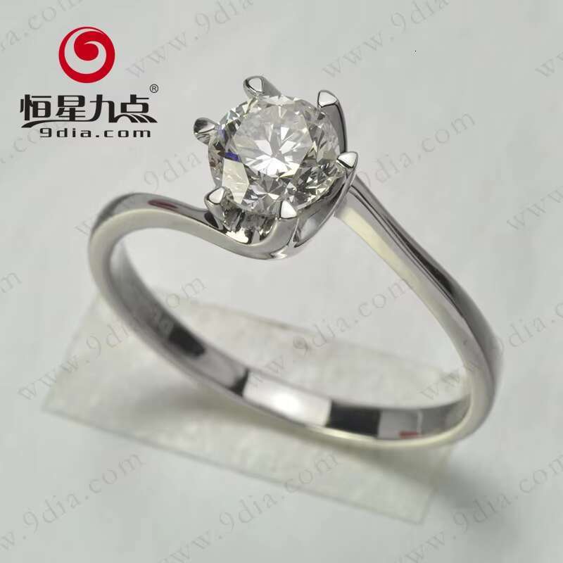 Wholesale Hot Selling Ring High Quality Engagement Jewelry Moissanite Diamond Engagement Ring