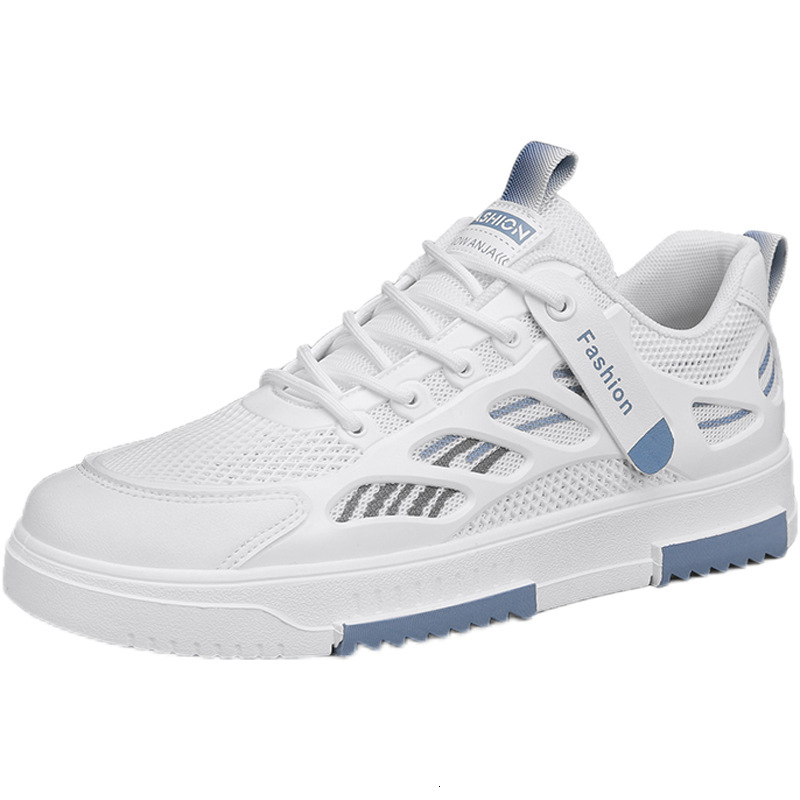 2025S New Trend Designer Men S New Summer Breathable Mesh Versatile Casual Board Soft Sole Sports Heightening Little White Trendy Shoes