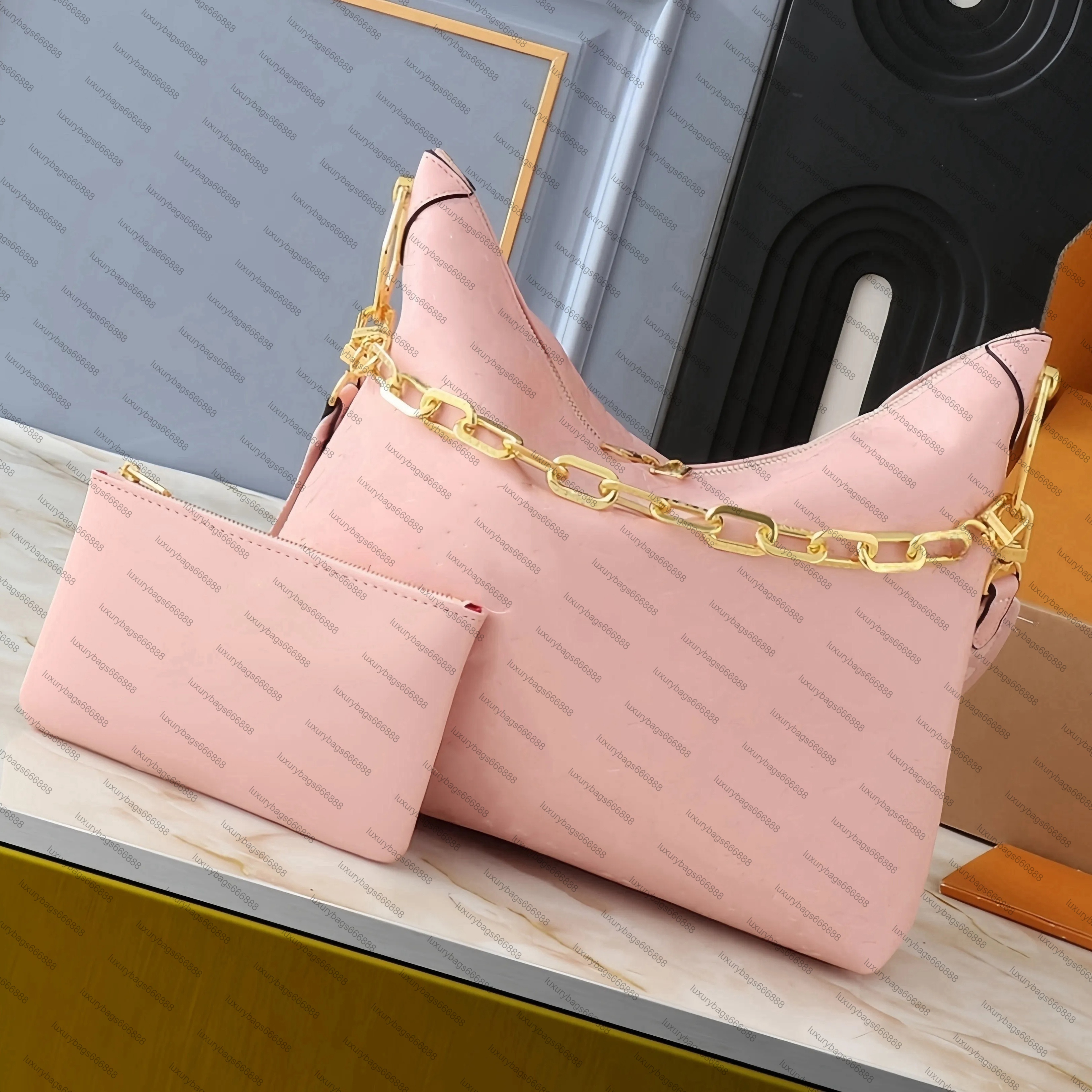 Ladies Fashion Casual Designe Coussin Hobo MM Shoulder Crossbody Totes Handbag Bag Top Quality M12068 M12071 M12072 Purse Pouch