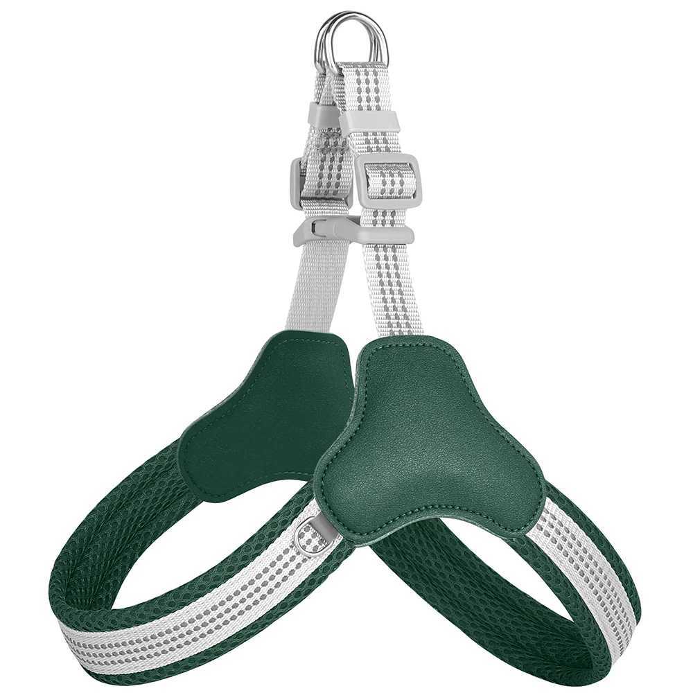 Reflective Nylon Dog Strap Mesh Breathable Pet Dog Strap Adjustable Tank Top Suitable for Small Medium Large Dogs Puppies Bulldogs X250326