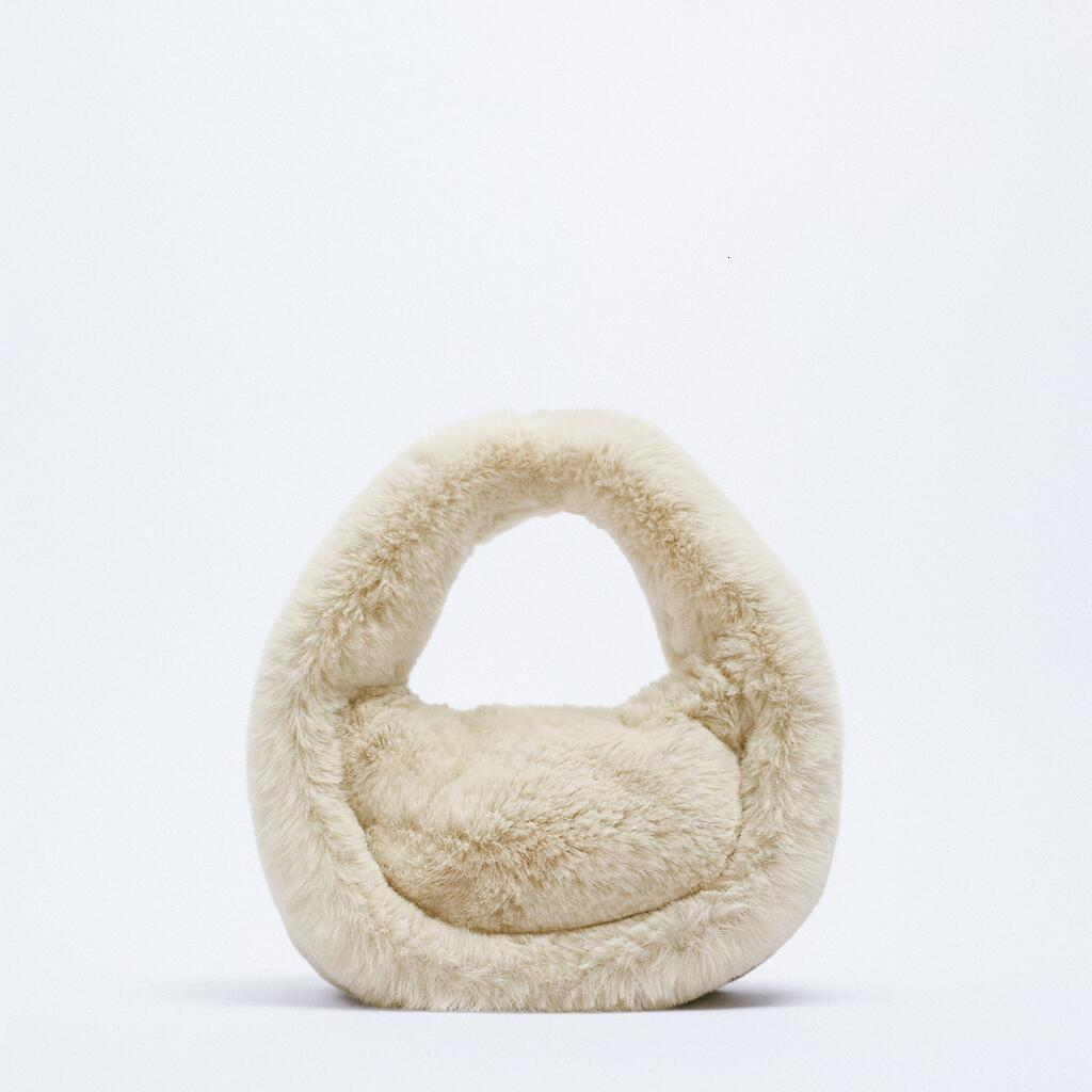 summer Women S Bag Autumn Winter New Product Crossbody Versatile Plush Handbag Artificial Fur Solid Color