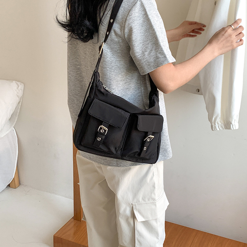 Crossbody Nylon Cloth Bag Fashion Leisure 2025 New Large-capacity Tooling Shoulder Bag Women Designer Bag