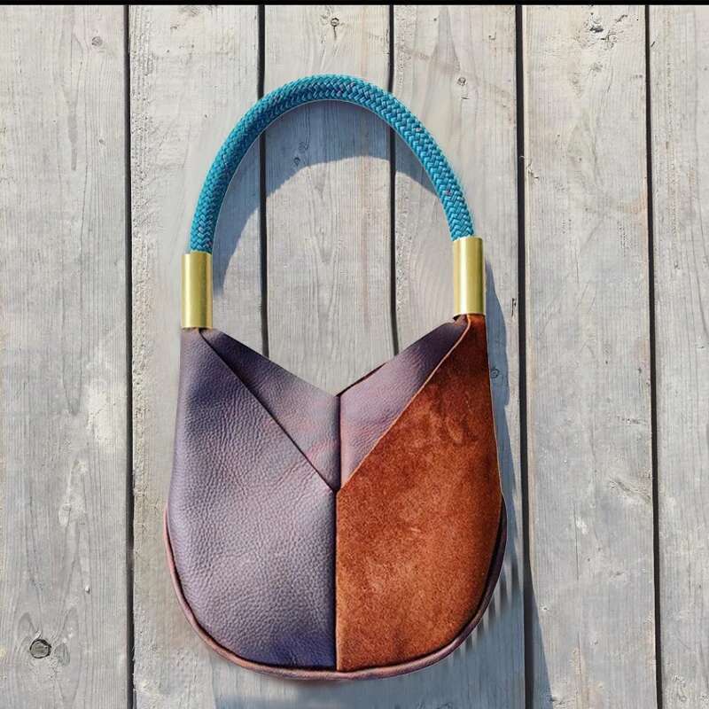 Tote Bucket Bag Designer Handbags For Women 2025 New In Vintage High Quality Ing Personalized Rope Weave Shoulder