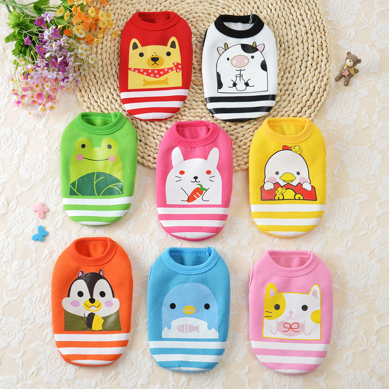 Cute Animal Print Dog Sweater Hoodies for Small Dogs Girl Boy, Ultra Soft Velvet Warm Puppy Clothes Dog Coat for Winter, Suitable for Growing Puppies 