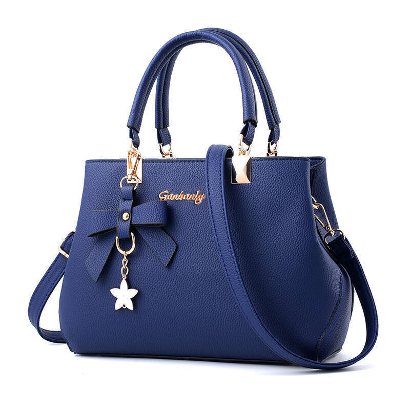 ad 2025 New Korean Style Trendy Autumn/Winter Bow Women's Handheld Shoulder Crossbody Killer Mom Bag