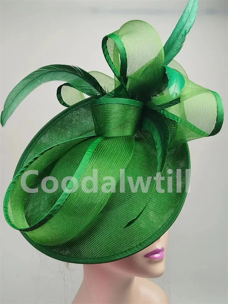 Mesh Fascinator Headpiece Women Formal Event Derby Headpiece Ladies Eleagnt Mariage Millinery Cap Fashion Wedding Fascinator Hat250318