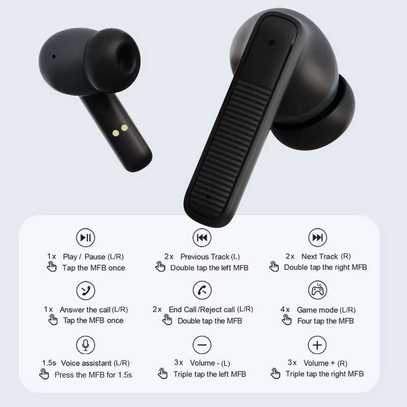 T17 ENC Bluetooth HiFi Clear Sound TWS Wireless Earbuds