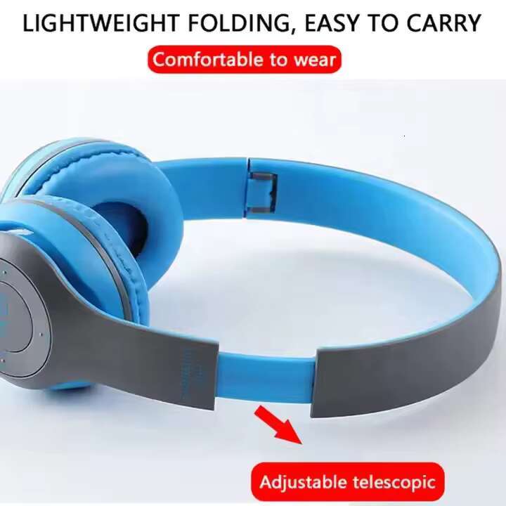 OEM Multi Color Adjustable Audifonos Gaming Hands Free P47 Wireless Earphones with Microphone