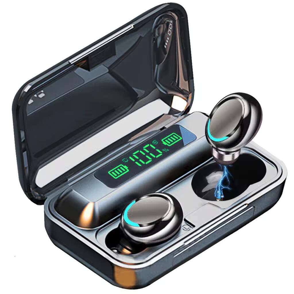 F9 TWS earbuds, fones de ouvido f9 audionos earphones, power pack, wireless earphones