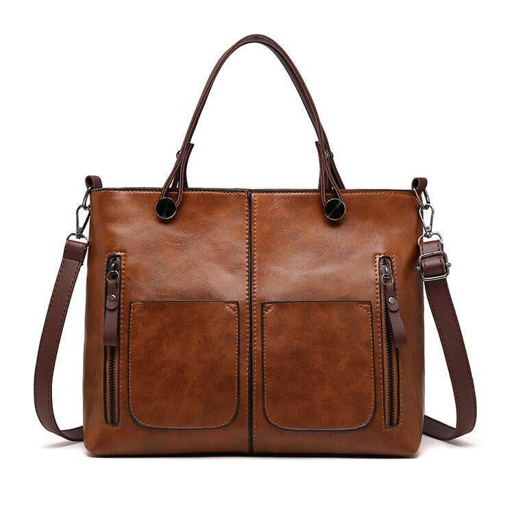1c PU handbag classic versatile single shoulder crossbody large capacity women's bag
