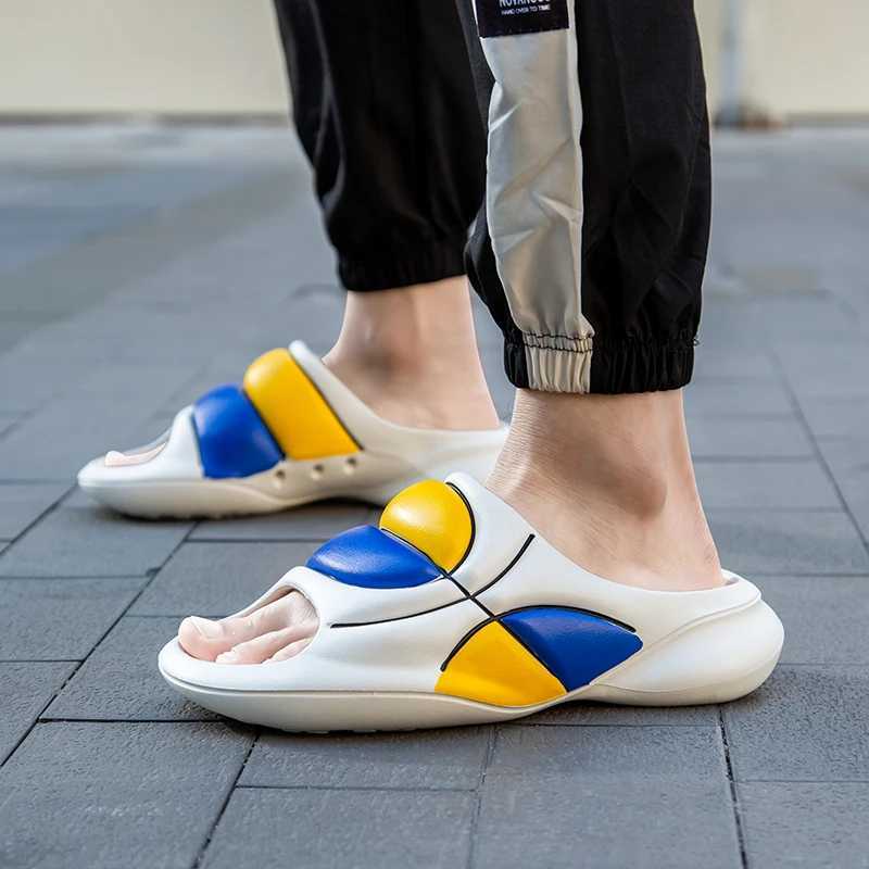 Mens Sandals N-Slip Outdoor Sports Basketball High Quality Mens Sandals Personalized Design Mens Beach Fashion ModelXJ250326