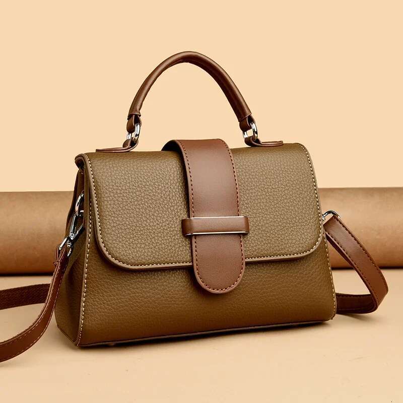 High Quality Leather Casual Crossbody Shoulder For 2025 New Purses And Handbags Women Bags Designer Totes Sac