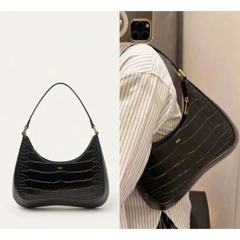 JW PEI Handbag Alligator Leather French Stick New Brand Women's Shoulder Bag