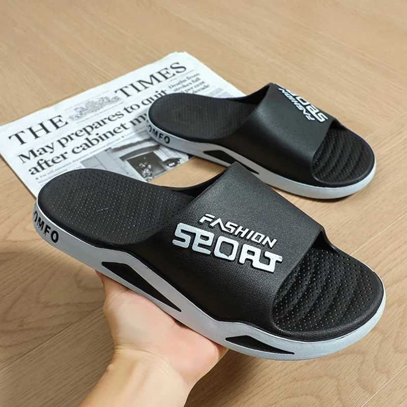 Mens summer Fi slider sports outdoor sandals bathroom N-skin indoor and family sandals couple shoesXJ250326