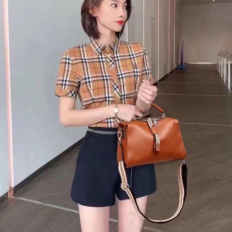 Hobo,Box Shape,Girl's Cow's Leather Bag,100% Natural Cowhide, Women GENUINE LEATHER Handbag, Fashion Female Crossbody Bag, T041