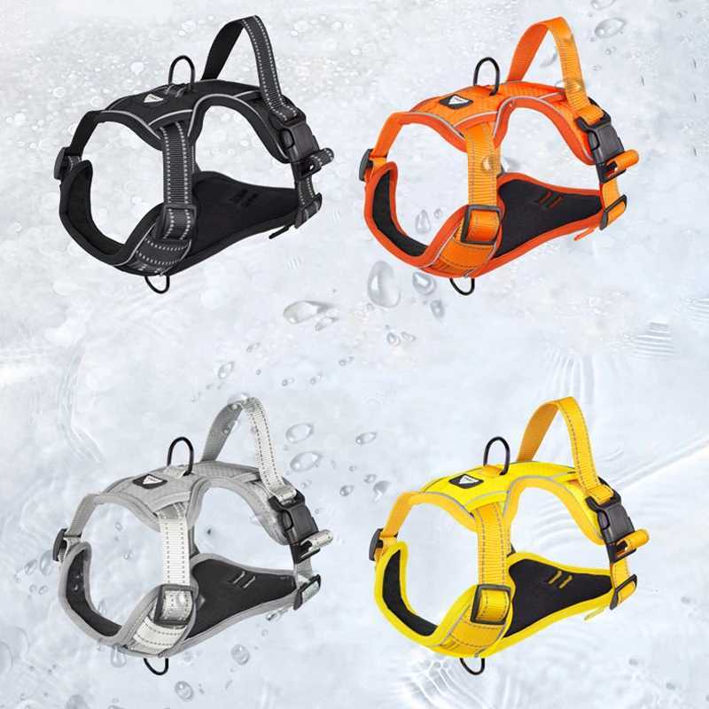 Dog Strap Quick Release Vest Pet Dog Strap Outdoor Pet Strap Nylon Material Breathable Pet Strap Adjustable X250326