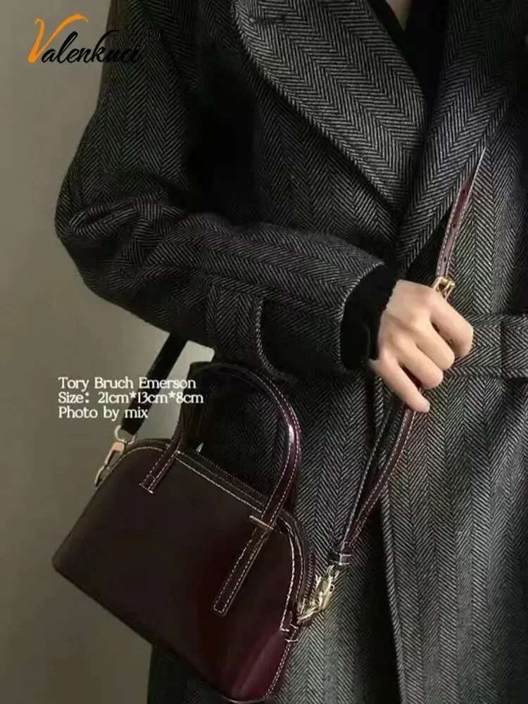 Top-Handle Leather Women Designer Crossbody Bags With Box