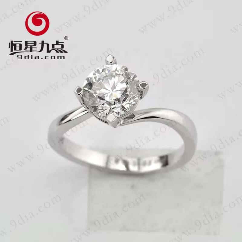 Wholesale Hot Selling Ring High Quality Engagement Jewelry Moissanite Diamond Engagement Ring