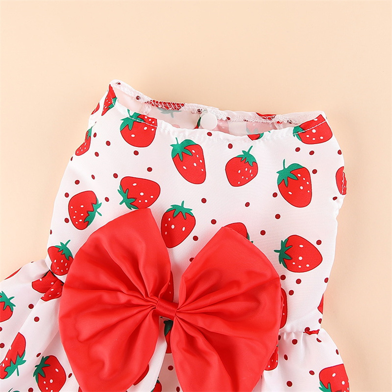 Spring/Summer Bow-knot Skirt for Small & Medium Pets - Perfect Holiday Gift for Cats & Dogs