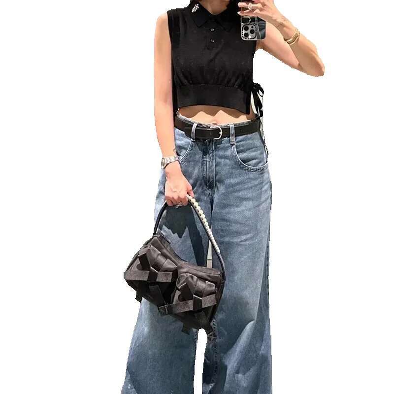 New Pearl Bow Bolsos Mujer Underarm Bag Multi-Function Square Sac Femme Shoulder Bags For Women Casual All-Match Zipper Bolsas