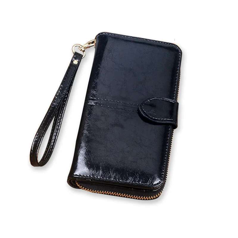 Wallet Leather Women's Wallet Fashionable Women's Wallet Wallet Wallet Long Women's Designer Wallet Zipper