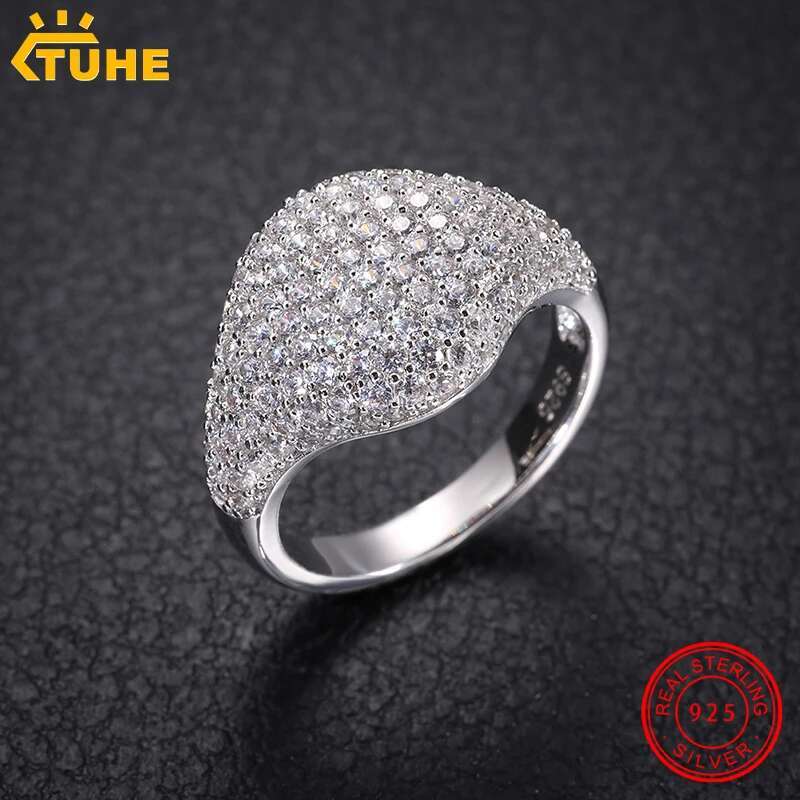 Fine Jewelry Luxury S925 Silver Ring For Women Rings S925 Silver Classic Girl