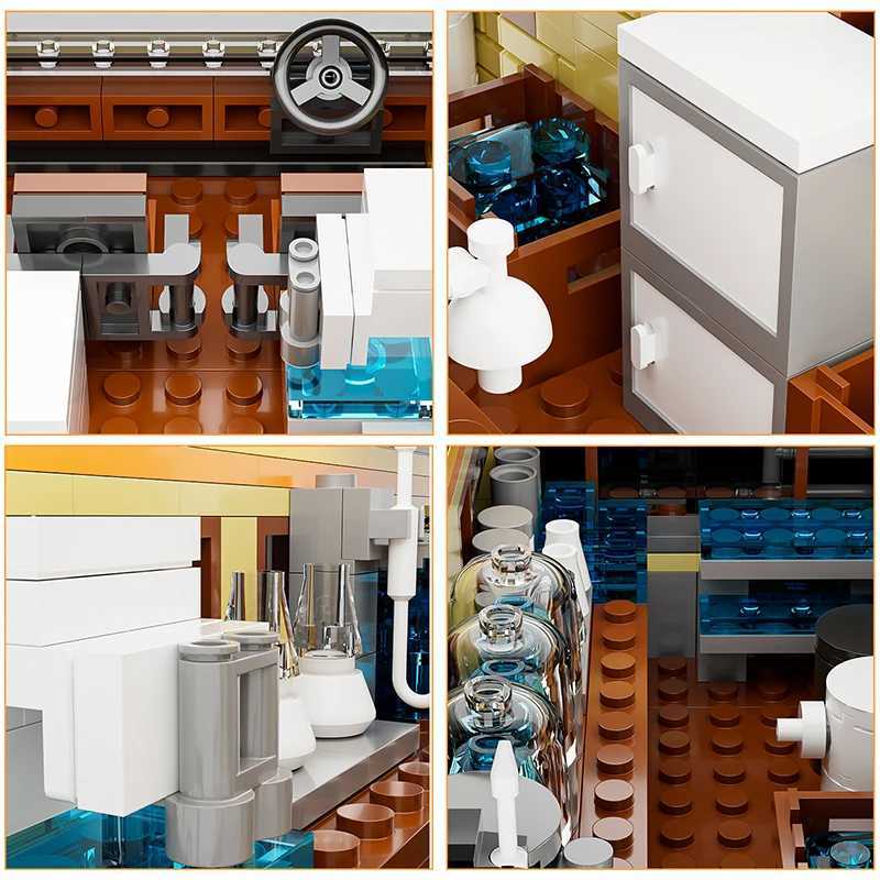 Breaking Bad RV Adventure Camping Bus Model Building Blocks Suitable for Car Assembly Building Blocks ToysXJ250326