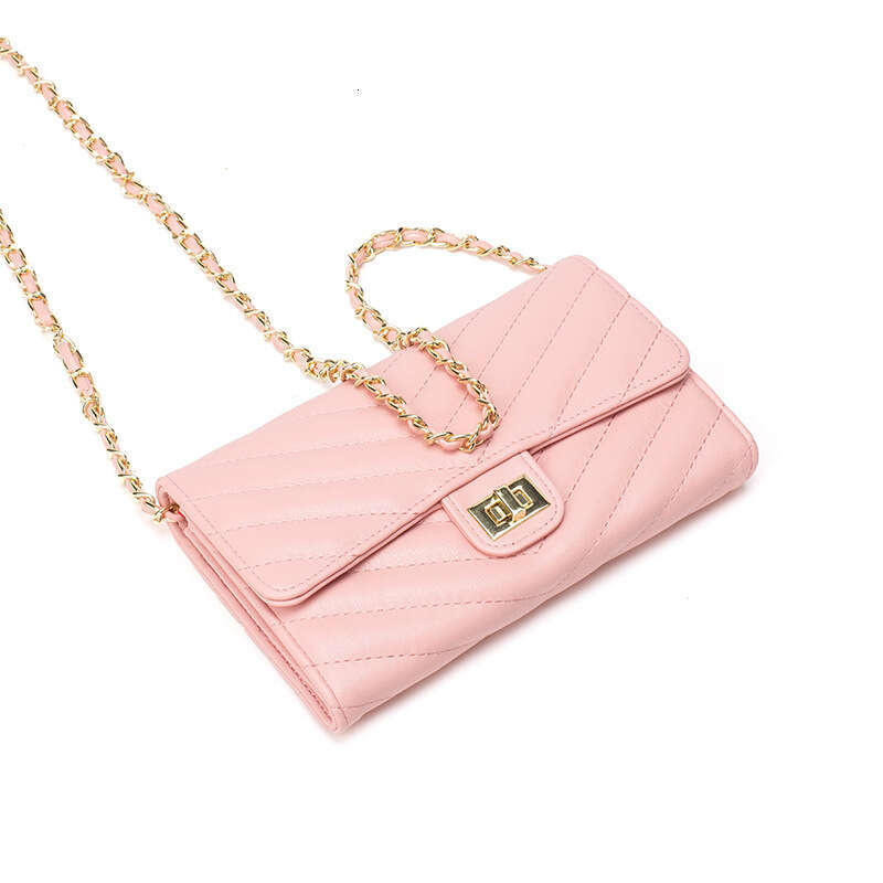 64 New High end Small Fragrance Chain with Large Capacity Women's Fashion One Shoulder Phone Mini Versatile Crossbody Bag