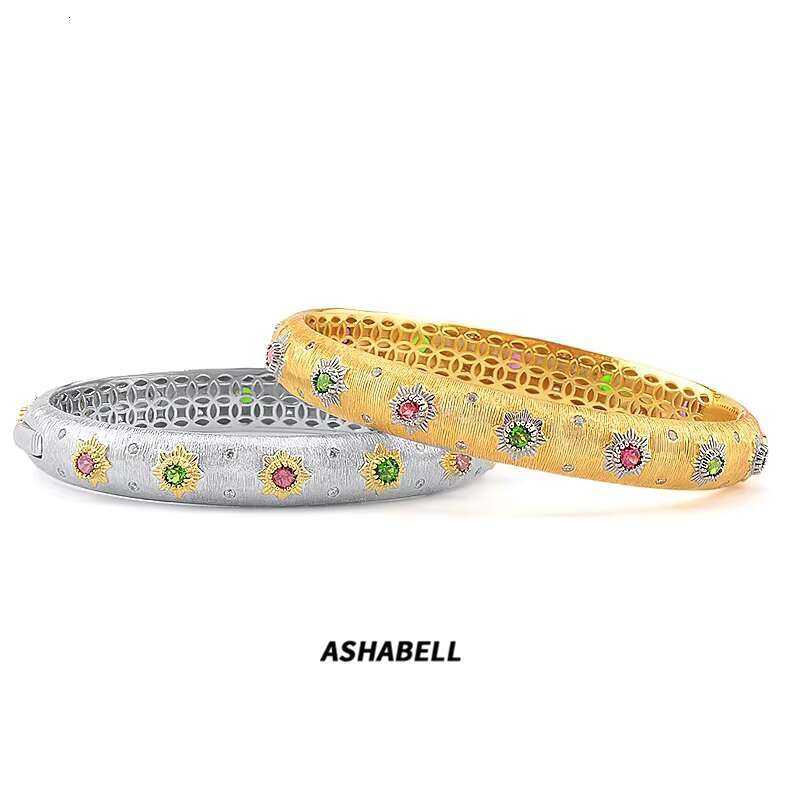 S Sier Gold Palace Design Birthday Gift for Girlfriend Bracelet