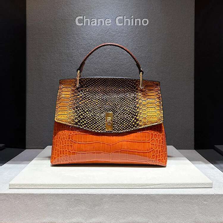 Women's Bags Designer Brand New High Quality Leather Handbags for Women Fashion Trend Crocodile Print Crossbody Bag Hot Sale