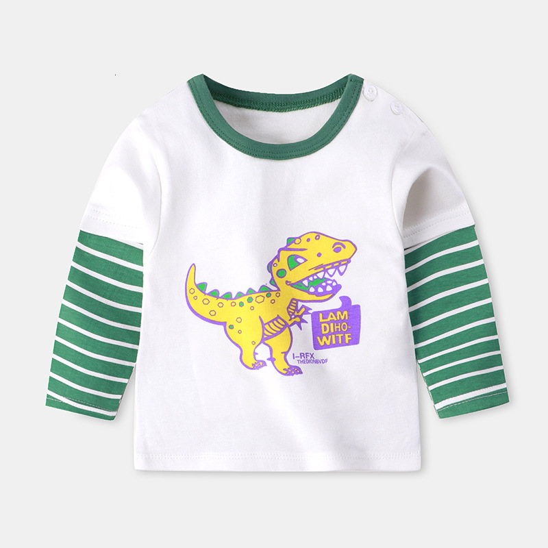 Ddmyshoesvip Children S Long Sleeved T Shirt Spring Base Shirt Pure Cotton New Style Boy S Top Girl Baby Clothes Children S Clothing